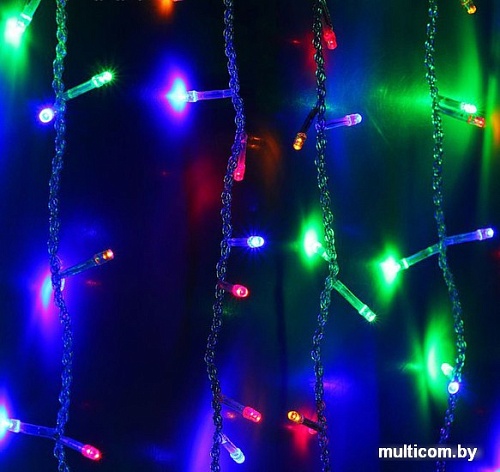 Световой дождь Luazon Led-180 (1.5x1 м, мульти) [1080452]