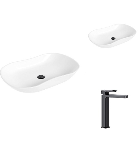 Умывальник Lauter 21570 + Cascade 21СК0655BS