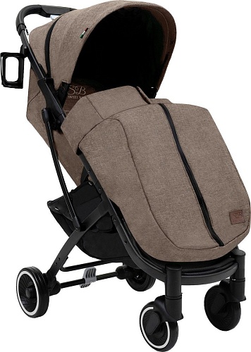 Коляска прогулочная «книга» Sweet Baby Compatto (beige)
