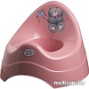 Детский горшок Maltex Мишка 2077 (темно-розовый)