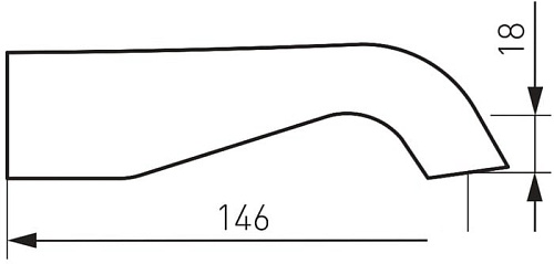 Излив Ferro WWP01
