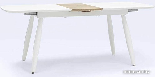 Кухонный стол Stool Group Чикаго 160-200x90 DT-964-W-160 (белый)
