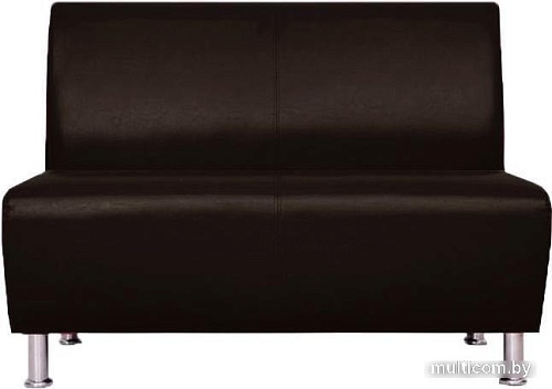 Диван Brioli Руди двухместный (экокожа, L13 коричневый)