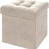 Пуфик DreamBag 13583 (велюр, светло-бежевый)