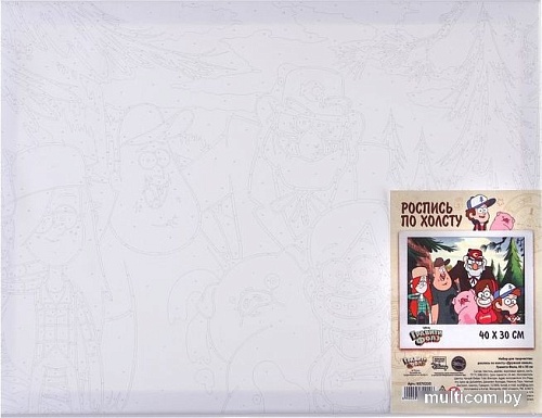 Картина по номерам Disney Дружная семья Гравити Фолз 9570220