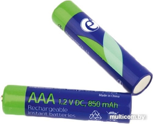 Аккумуляторы Gembird Rechargeable batteries AAA 850 mАh 2 шт. [EG-BA-AAA8R-01]