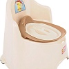 Детский горшок Dunya Комфорт 11111 (кремовый/молочный)