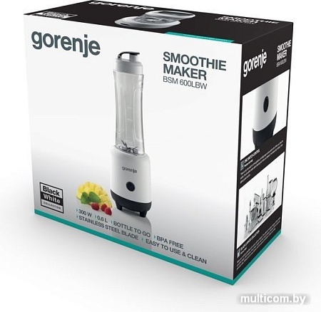 Стационарный блендер Gorenje BSM600LBW