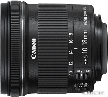 Объектив Canon EF-S 10-18mm f/4.5-5.6 IS STM