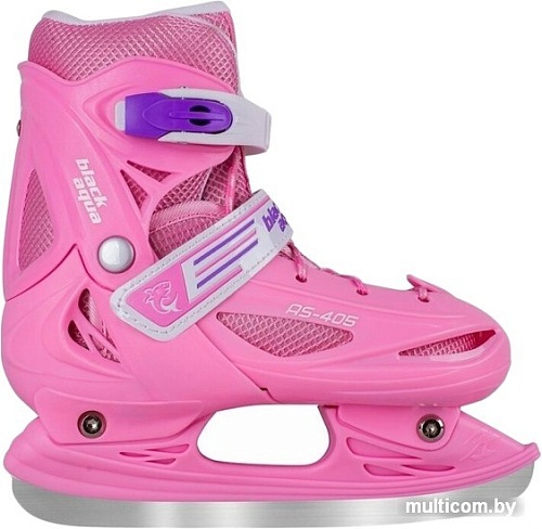 Коньки Black Aqua АS-405 (р. 34-37, розовый)