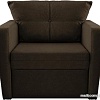 Кресло-кровать Brioli Пино К (рогожка, J5 коричневый)