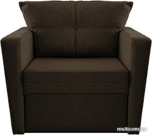 Кресло-кровать Brioli Пино К (рогожка, J5 коричневый)