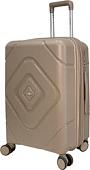 Чемодан-спиннер Mironpan 23104 58 см (светло-серый)