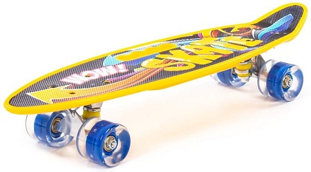 Пенниборд Полесье 89557 59 см (желтый/синий)