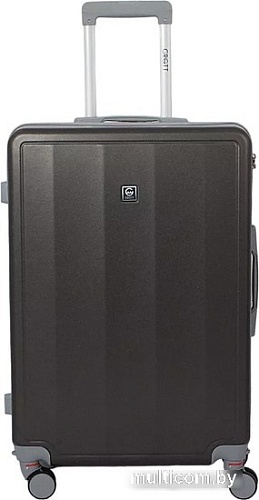 Чемодан-спиннер Grott 340-614/5-26 (серый)