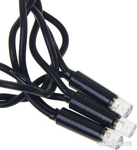 Бахрома Luazon Led-180/60 (4x0.6 м, белый/синий) [1080162]