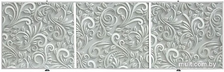 Экран под ванну Comfort Alumin 3D Узор белый 1.7