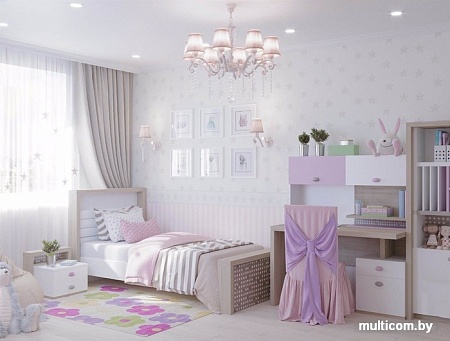 Детский стол ABC-King Mix MIX-10-02-KB (левый, голубой)