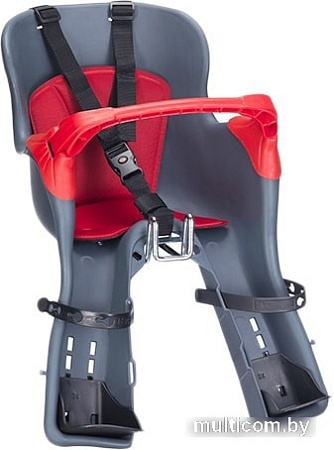 Детское велокресло HTP Kiki CS 202 TS (темно-серый)