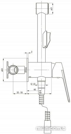 Смеситель Deante Jasmin BGJ 034M