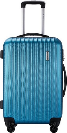 Чемодан-спиннер L'Case Krabi BCP-1202 7468 (M, светло-синий)