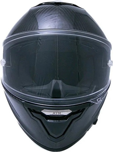 Мотошлем AIM RH360 360-001-M (M, глянцевый карбон)