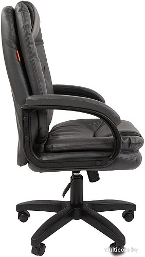 Офисное кресло CHAIRMAN 668LT N (черный пластик/экопремиум серый)