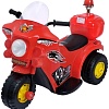 Электротрицикл Sima-Land Мотоцикл шерифа (красный)