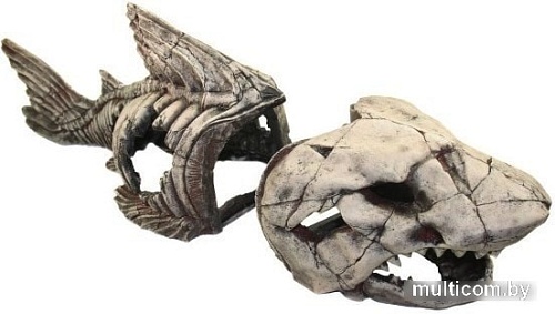 Декорация DekSi Скелет рыбы №999