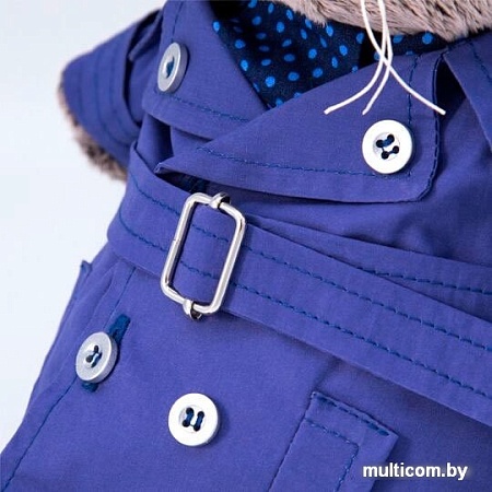 Мягкая игрушка Basik & Co Басик в плаще (19 см)