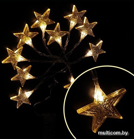 Новогодняя гирлянда Волшебная страна Звезды 007854