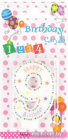 Свеча для торта Darvish Цифра 4 DV-H-1112-9