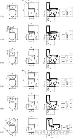Унитаз Ideal Standard Connect Space [E119501]