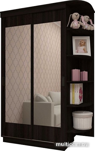 Шкаф-купе ЭлиГард Лагуна ШЛ-04.П.2 (дуб марбург)