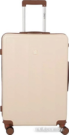 Чемодан-спиннер Grott 340-614/5-26 (бежевый)