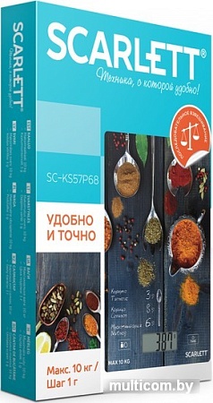 Кухонные весы Scarlett SC-KS57P68