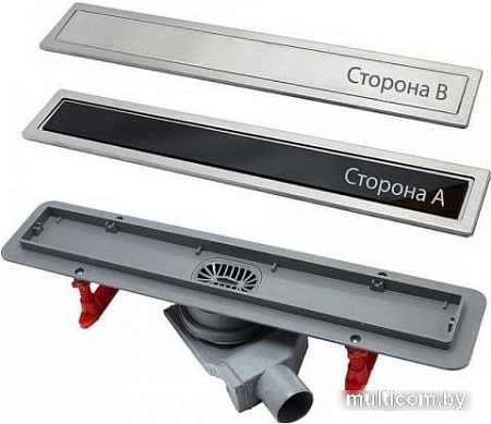 Трап/канал Pestan Confluo Premium Black Glass Line 450