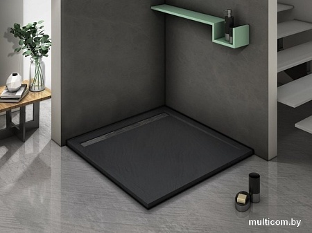 Душевой поддон WeltWasser TRS 80 Stone-BL 80x80