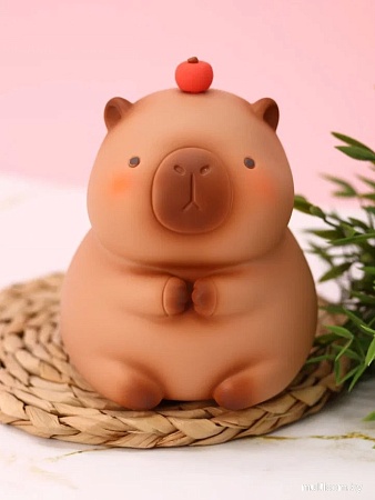 Копилка для денег ILikeGift Capybara with apple BB2574-7-01