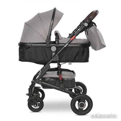 Универсальная коляска Lorelli Alba Premium Set 2023 (3 в 1, opaline grey)