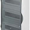 Бокс пластиковый Elektro-Plast Eco Box 3x12M, N/PE 4x 6x16+3x10mm2, дымчатая пласт. дверь, белый RAL9003, 560x354x107mm, IP40