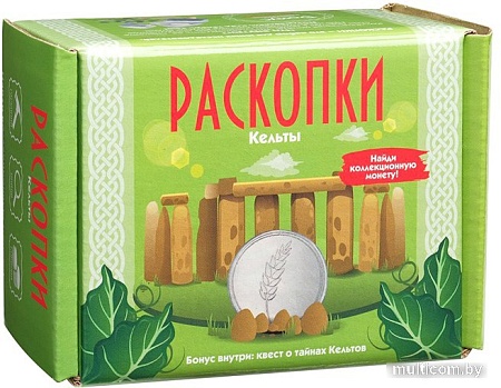 Набор для опытов Bumbaram Раскопки Кельты dig-26