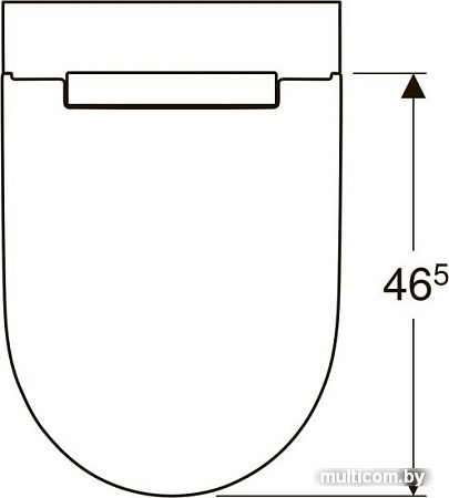 Унитаз Geberit One 500.202.01.1