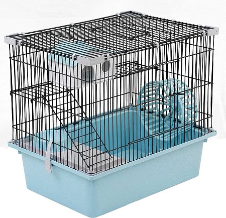 Клетка ЕСО Рикки 43102бирюз-черн