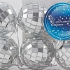 Елочная игрушка Волшебная страна Шар зеркальный 4 см 008028 (6 шт)