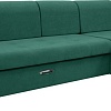 Сириус Лидер-4 с оттоманкой НПБ 300x165 (Eva 30 велюр зеленый)