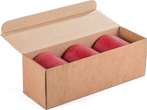 Набор свечей Мелт 75 мм (3 шт, красный)