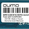 SSD QUMO Novation 3D TLC 512GB Q3DT-512GPPH-NM2