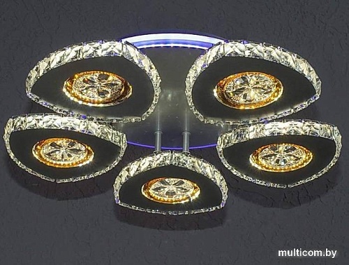 Припотолочная люстра Aitin Pro K29145-5+1 (хром)