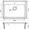 Кухонная мойка GranFest GF-LV-660 (песочный)